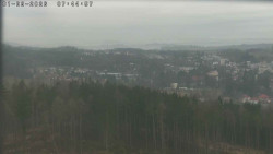 Humpolec z hradu Orlík