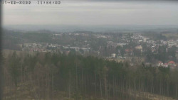 Humpolec z hradu Orlík