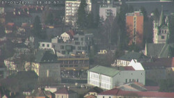 Humpolec z hradu Orlík