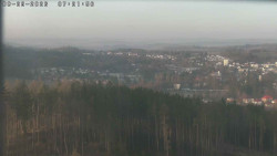 Humpolec z hradu Orlík