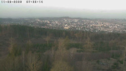 Humpolec z hradu Orlík