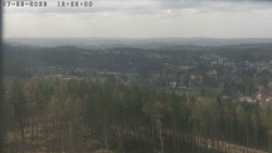 Humpolec z hradu Orlík