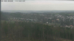 Humpolec z hradu Orlík