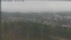 Humpolec z hradu Orlík