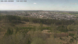 Humpolec z hradu Orlík