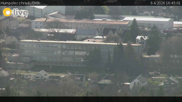 Město Humpolec - Humpolec z hradu Orlík - 8.4.2026 v 16:45