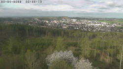 Humpolec z hradu Orlík