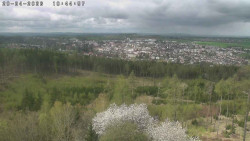 Humpolec z hradu Orlík