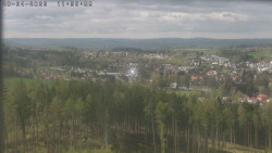 Humpolec z hradu Orlík