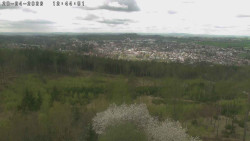 Humpolec z hradu Orlík