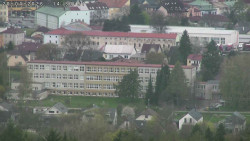 Humpolec z hradu Orlík