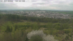 Humpolec z hradu Orlík