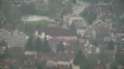 Humpolec z hradu Orlík