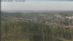 Humpolec z hradu Orlík