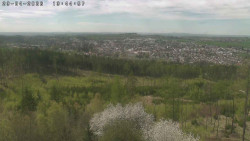 Humpolec z hradu Orlík