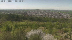 Humpolec z hradu Orlík