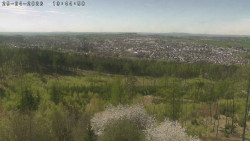 Humpolec z hradu Orlík