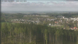 Humpolec z hradu Orlík