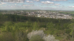 Humpolec z hradu Orlík