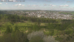 Humpolec z hradu Orlík