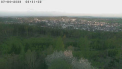 Humpolec z hradu Orlík