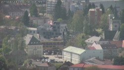 Humpolec z hradu Orlík