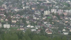 Humpolec z hradu Orlík