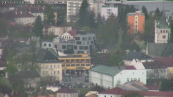 Humpolec z hradu Orlík