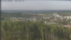 Humpolec z hradu Orlík