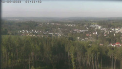 Humpolec z hradu Orlík