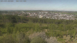 Humpolec z hradu Orlík