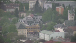 Humpolec z hradu Orlík