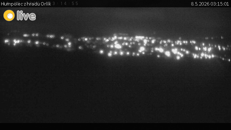 Město Humpolec - Humpolec z hradu Orlík - 8.5.2026 v 03:15