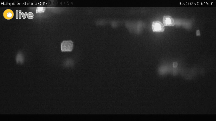 Město Humpolec - Humpolec z hradu Orlík - 9.5.2026 v 00:45