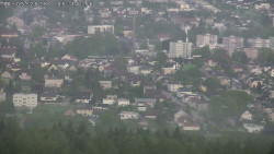 Humpolec z hradu Orlík