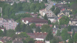 Humpolec z hradu Orlík