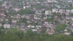 Humpolec z hradu Orlík