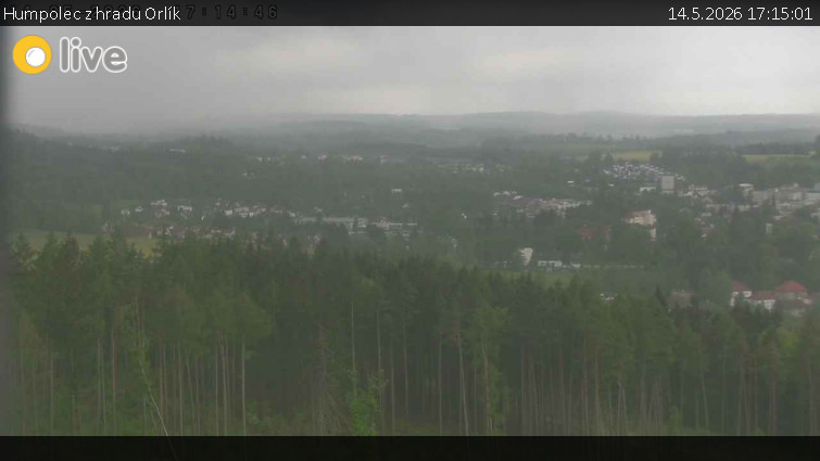 Město Humpolec - Humpolec z hradu Orlík - 14.5.2026 v 17:15