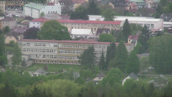 Humpolec z hradu Orlík