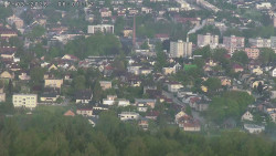 Humpolec z hradu Orlík