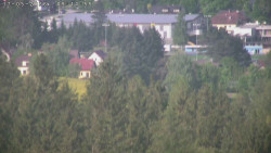 Humpolec z hradu Orlík