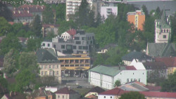 Humpolec z hradu Orlík