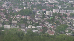 Humpolec z hradu Orlík