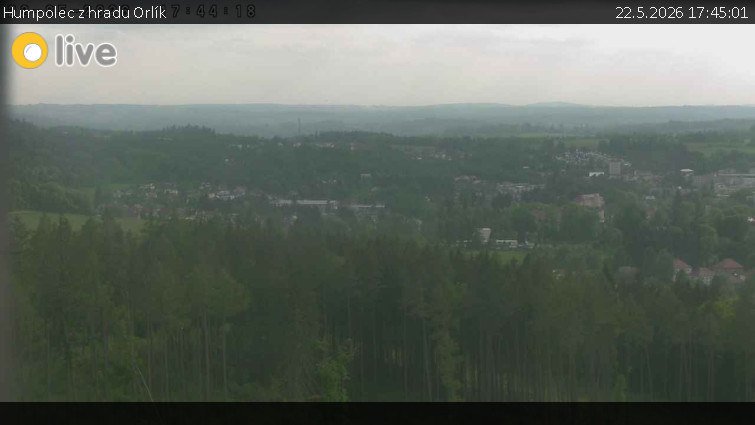 Město Humpolec - Humpolec z hradu Orlík - 22.5.2026 v 17:45