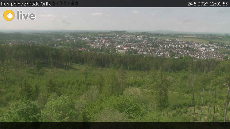 Město Humpolec - Humpolec z hradu Orlík - 24.5.2026 v 12:01