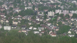 Humpolec z hradu Orlík