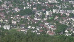 Humpolec z hradu Orlík