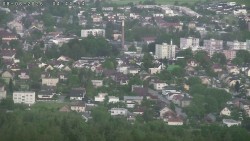Humpolec z hradu Orlík