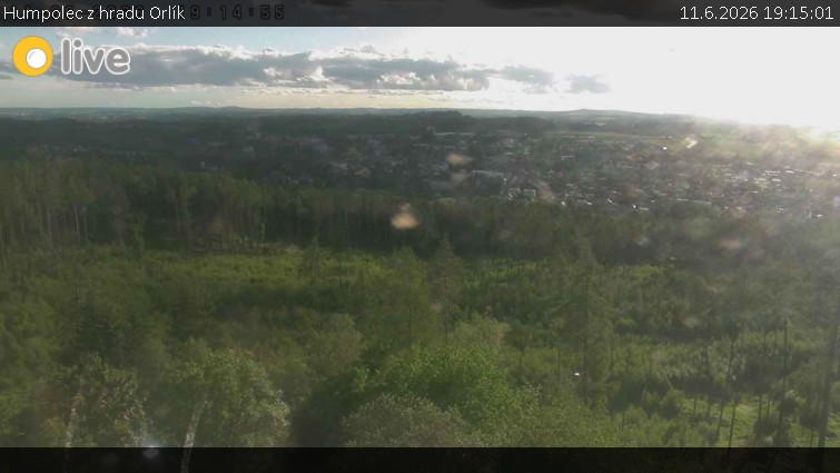 Město Humpolec - Humpolec z hradu Orlík - 11.6.2026 v 19:15