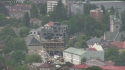 Humpolec von der Burg Orlík